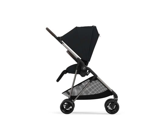 Коляска Cybex Melio Moon Black (с бампером) (522002647), изображение 4 Коляска Cybex Melio Moon Black (с бампером) (522002647), изображение 4