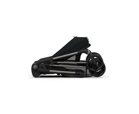 Коляска Cybex Melio Moon Black (с бампером) (522002647), изображение 7 Коляска Cybex Melio Moon Black (с бампером) (522002647), изображение 7