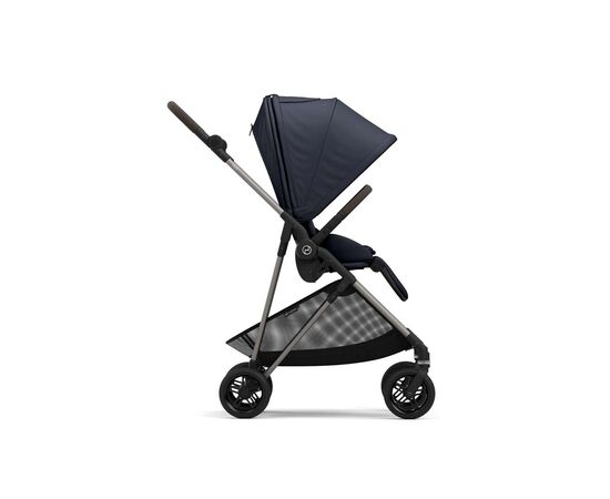 Коляска Cybex Melio Ocean Blue (с бампером) (522002651), изображение 3 Коляска Cybex Melio Ocean Blue (с бампером) (522002651), изображение 3
