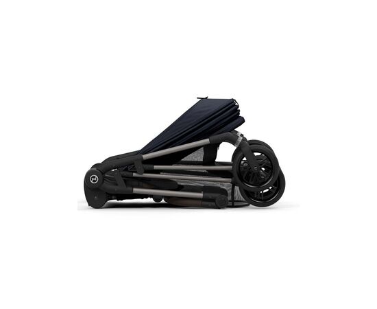 Коляска Cybex Melio Ocean Blue (с бампером) (522002651), изображение 7 Коляска Cybex Melio Ocean Blue (с бампером) (522002651), изображение 7