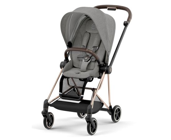 Набір текстилю для коляски Cybex Mios PLUS Manhattan Gre (521002579), зображення 2 Набір текстилю для коляски Cybex Mios PLUS Manhattan Gre (521002579), зображення 2