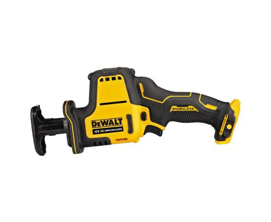 Сабельная пила DeWALT 10.8/12В XR Li-lon, 0 - 2800 ход/мин, 1.38 кг, (без АКБ и ЗУ) (DCS312N), изображение 2 Сабельная пила DeWALT 10.8/12В XR Li-lon, 0 - 2800 ход/мин, 1.38 кг, (без АКБ и ЗУ) (DCS312N), изображение 2