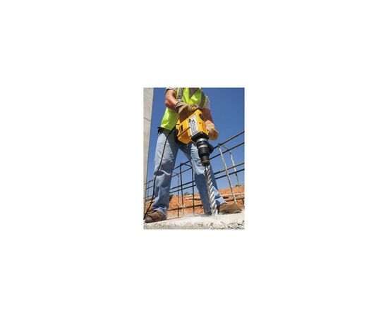 Перфоратор DeWALT SDS-Plus, 1000 Bт, 4.2 Дж, 3 режима, кейс, вес 4.2 кг (D25413K), изображение 3 Перфоратор DeWALT SDS-Plus, 1000 Bт, 4.2 Дж, 3 режима, кейс, вес 4.2 кг (D25413K), изображение 3