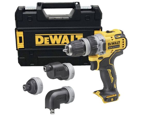 Шуруповерт DeWALT XR Li-Ion 12 В зі змінними насадками, 57.5 Нм, TSTAK (без АКБ та ЗП) (DCD703NT)