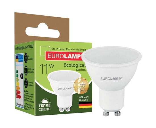 Лампочка Eurolamp LED SMD MR16 11W GU10 3000K 220V (LED-SMD-11103(P))