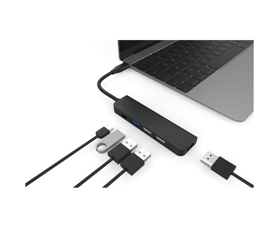 Концентратор XoKo AC-405 Type-C to HDMI+USB 3.0+USB 2.0+Type-C (XK-AC-405), изображение 4 Концентратор XoKo AC-405 Type-C to HDMI+USB 3.0+USB 2.0+Type-C (XK-AC-405), изображение 4