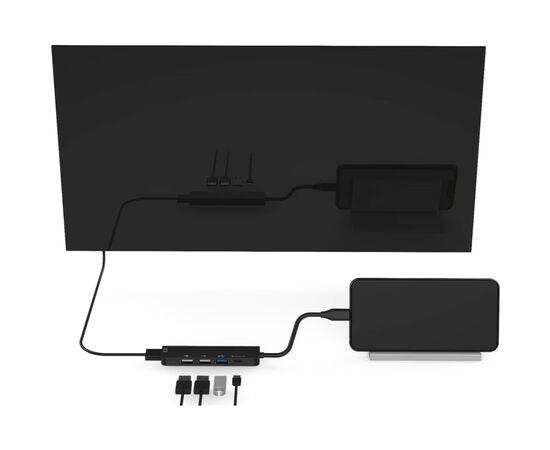 Концентратор XoKo AC-405 Type-C to HDMI+USB 3.0+USB 2.0+Type-C (XK-AC-405), изображение 6 Концентратор XoKo AC-405 Type-C to HDMI+USB 3.0+USB 2.0+Type-C (XK-AC-405), изображение 6