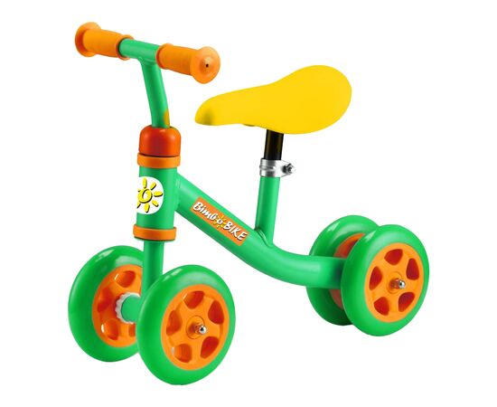 Беговел Bimbo Bike зелено-оранжевый 14.5" (77804-IS)