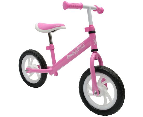 Беговел Bimbo Bike 12`, розово-белый (75901-IS)
