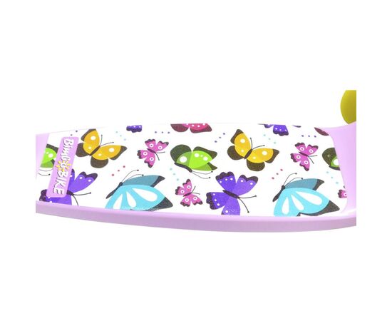 Самокат Bimbo Bike Butterflies 12" з регулюванням висоти Рожево-жовтий (75802-IS), зображення 3 Самокат Bimbo Bike Butterflies 12" з регулюванням висоти Рожево-жовтий (75802-IS), зображення 3