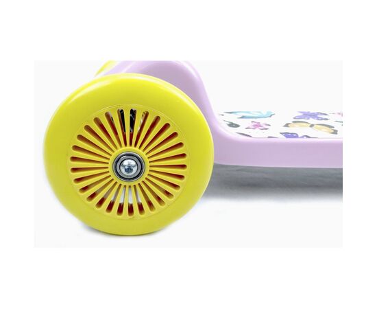 Самокат Bimbo Bike Butterflies 12" з регулюванням висоти Рожево-жовтий (75802-IS), зображення 5 Самокат Bimbo Bike Butterflies 12" з регулюванням висоти Рожево-жовтий (75802-IS), зображення 5