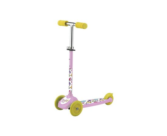 Самокат Bimbo Bike Butterflies 12`12" с регулировкой высоты Розово-желтый (75802-IS)