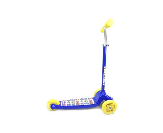 Самокат Bimbo Bike Monsters 12` с регулировкой высоты Сине-желтый (75803-IS), изображение 2 Самокат Bimbo Bike Monsters 12` с регулировкой высоты Сине-желтый (75803-IS), изображение 2