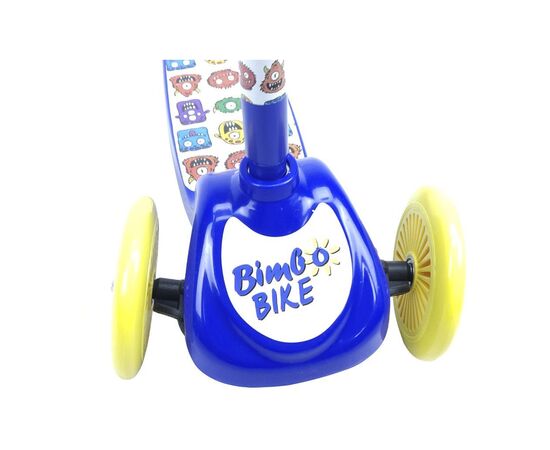 Самокат Bimbo Bike Monsters 12` с регулировкой высоты Сине-желтый (75803-IS), изображение 8 Самокат Bimbo Bike Monsters 12` с регулировкой высоты Сине-желтый (75803-IS), изображение 8
