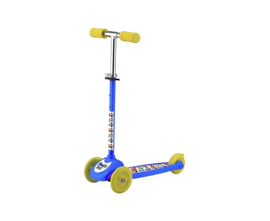 Самокат Bimbo Bike Monsters 12` с регулировкой высоты Сине-желтый (75803-IS)