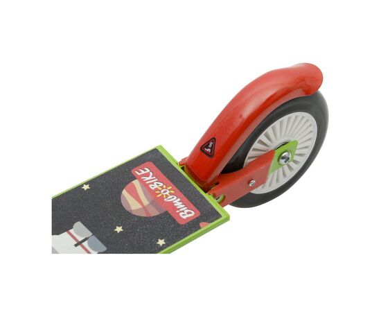 Самокат Bimbo Bike Cosmos 12`, черный/зеленый (75801-IS), изображение 2 Самокат Bimbo Bike Cosmos 12`, черный/зеленый (75801-IS), изображение 2