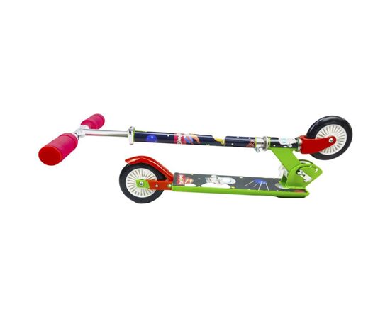 Самокат Bimbo Bike Cosmos 12`, черный/зеленый (75801-IS), изображение 6 Самокат Bimbo Bike Cosmos 12`, черный/зеленый (75801-IS), изображение 6