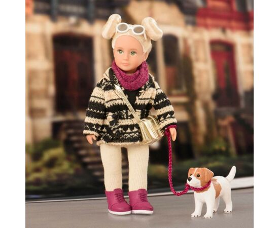 Кукла Lori Дакота с собачкой 15 см (LO31017Z), изображение 3 Кукла Lori Дакота с собачкой 15 см (LO31017Z), изображение 3