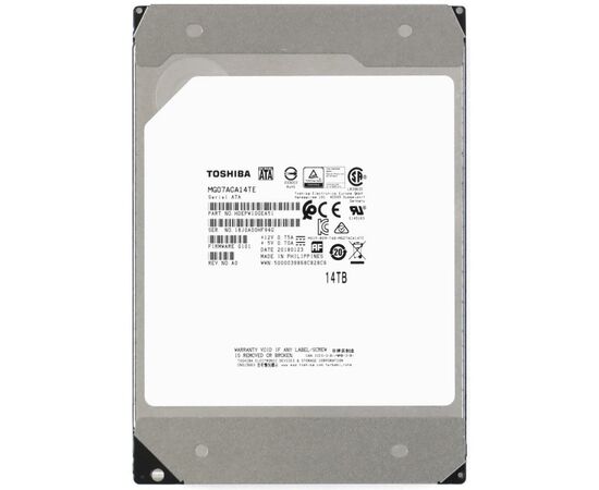 Жорсткий диск для сервера 3.5'' 14TB Toshiba (MG07ACA14TE)