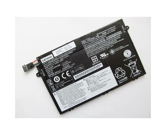 Акумулятор до ноутбука Lenovo ThinkPad E580 01AV445, 4120mAh (45Wh), 3cell, 11.1V, Li-ion (A47415), зображення 2 Акумулятор до ноутбука Lenovo ThinkPad E580 01AV445, 4120mAh (45Wh), 3cell, 11.1V, Li-ion (A47415), зображення 2