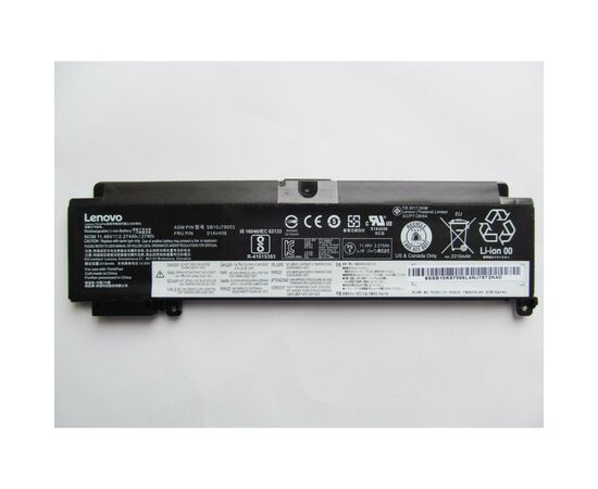 Акумулятор до ноутбука Lenovo ThinkPad T460s/T470s 01AV406, 2274mAh (27Wh), 3cell, 11.46V, (A47389), зображення 2 Акумулятор до ноутбука Lenovo ThinkPad T460s/T470s 01AV406, 2274mAh (27Wh), 3cell, 11.46V, (A47389), зображення 2