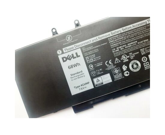 Аккумулятор для ноутбука Dell Latitude 5500 4GVMP, 68Wh (8500mAh), 4cell, 7.6V, Li-ion (A47508), изображение 3 Аккумулятор для ноутбука Dell Latitude 5500 4GVMP, 68Wh (8500mAh), 4cell, 7.6V, Li-ion (A47508), изображение 3