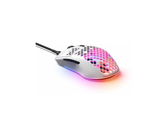 Мышка SteelSeries Aerox 3 White (62603), изображение 2 Мышка SteelSeries Aerox 3 White (62603), изображение 2
