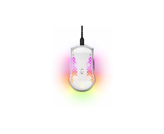 Мышка SteelSeries Aerox 3 White (62603), изображение 3 Мышка SteelSeries Aerox 3 White (62603), изображение 3