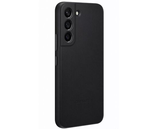 Чехол для мобильного телефона Samsung Leather Cover Galaxy S22 Black (EF-VS901LBEGRU), изображение 4 Чехол для мобильного телефона Samsung Leather Cover Galaxy S22 Black (EF-VS901LBEGRU), изображение 4