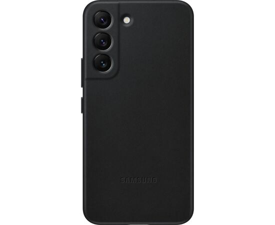 Чехол для мобильного телефона Samsung Leather Cover Galaxy S22 Black (EF-VS901LBEGRU)