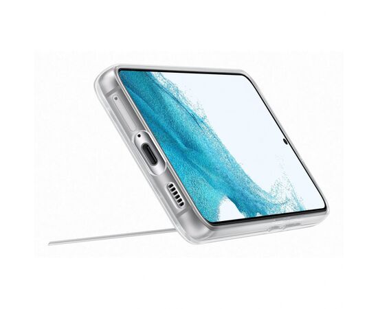 Чехол для мобильного телефона Samsung Clear Standing Cover Galaxy S22 Transparency (EF-JS901CTEGRU), изображение 4 Чехол для мобильного телефона Samsung Clear Standing Cover Galaxy S22 Transparency (EF-JS901CTEGRU), изображение 4