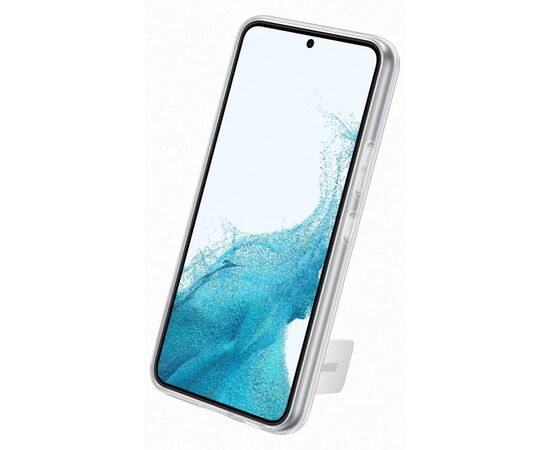 Чехол для мобильного телефона Samsung Clear Standing Cover Galaxy S22 Transparency (EF-JS901CTEGRU), изображение 5 Чехол для мобильного телефона Samsung Clear Standing Cover Galaxy S22 Transparency (EF-JS901CTEGRU), изображение 5