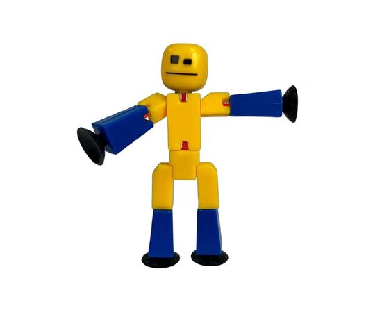 Фигурка Stikbot для анимационного творчества (сине-желтый) (TST616-23UAKDBl)