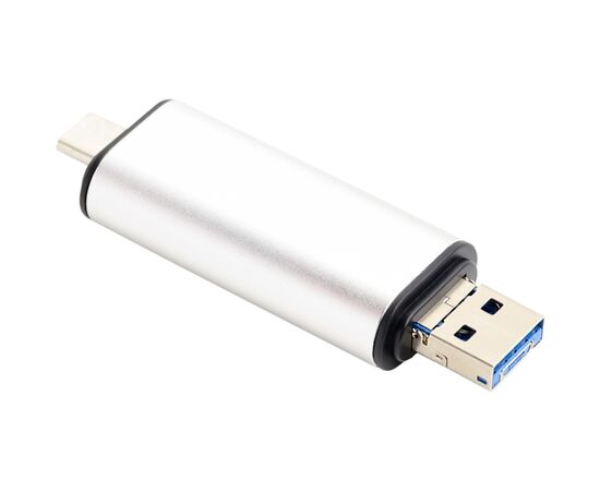 Концентратор XoKo AC-440 Type-C USB 3.0 and MicroUSB/SD Card Reader (XK-AС-440), изображение 3 Концентратор XoKo AC-440 Type-C USB 3.0 and MicroUSB/SD Card Reader (XK-AС-440), изображение 3