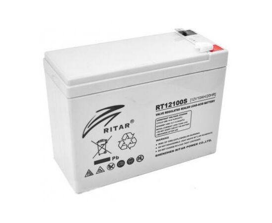 Батарея до ДБЖ Ritar AGM RT12100S, 12V-10Ah (RT12100S)