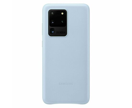 Чохол до мобільного телефона Samsung Leather Cover Galaxy S20 Ultra (G988) Sky Blue (EF-VG988LLEGRU)