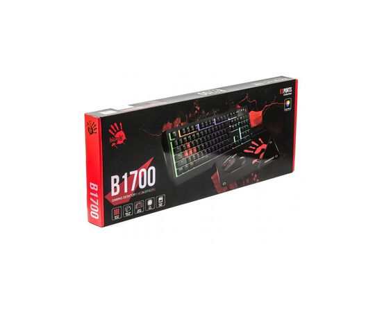 Комплект A4Tech Bloody B1700 USB Black (Bloody B1700 Black), зображення 7 Комплект A4Tech Bloody B1700 USB Black (Bloody B1700 Black), зображення 7
