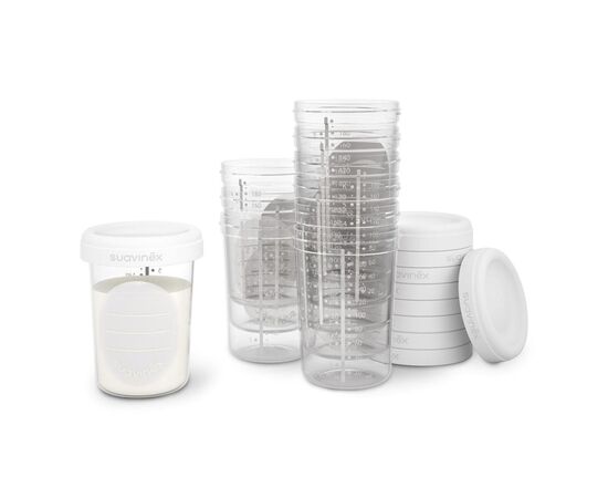 Контейнер для хранения продуктов Suavinex , молока, 10 шт (304594), изображение 2