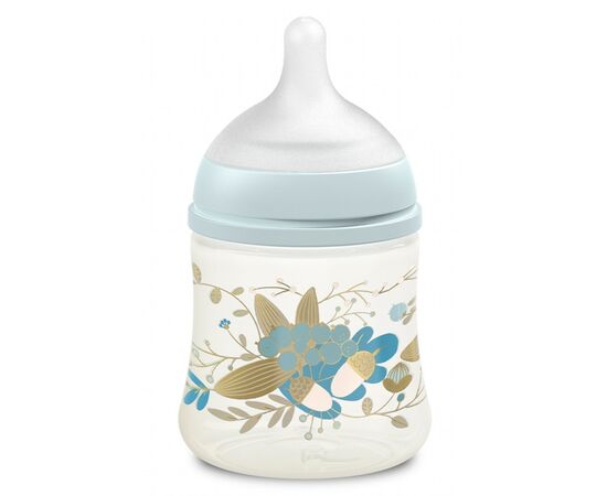 Пляшечка для годування Suavinex Gold Edition, повільний потік, 150 мл, блакитна (307869), зображення 2 Пляшечка для годування Suavinex Gold Edition, повільний потік, 150 мл, блакитна (307869), зображення 2