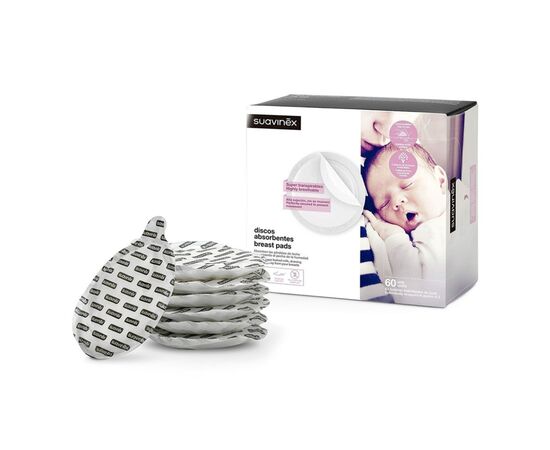 Вкладыш для бюстгальтера Suavinex 60 шт (300028)
