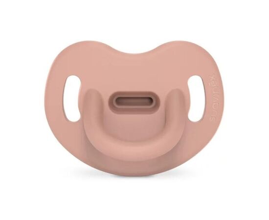 Пустушка Suavinex Colour Essence силіконова, анатомічна, 6-18 міс. нюдова (308080), зображення 2 Пустушка Suavinex Colour Essence силіконова, анатомічна, 6-18 міс. нюдова (308080), зображення 2