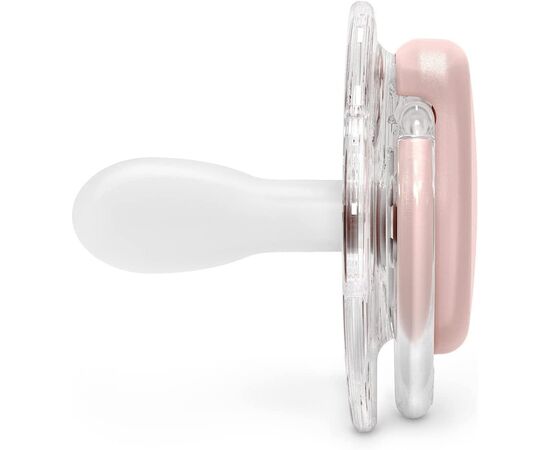 Пустышка Suavinex Bonhomiaфизиологическая, 0-6 мес. розовая (307807), изображение 2 Пустышка Suavinex Bonhomiaфизиологическая, 0-6 мес. розовая (307807), изображение 2