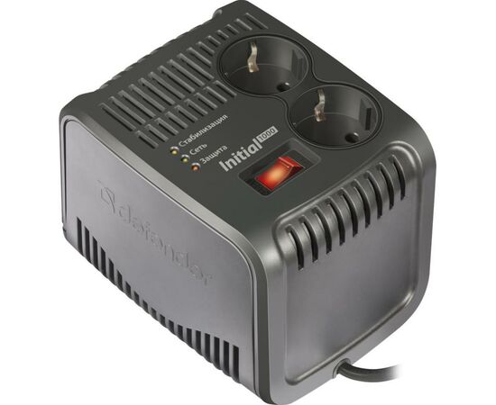 Стабилизатор Defender Typhoonl 600VA (99032) (99032), изображение 2 Стабилизатор Defender Typhoonl 600VA (99032) (99032), изображение 2