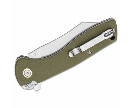 Нож CJRB Kicker SW D2 G10 Olive (J1915-GN), изображение 2 Нож CJRB Kicker SW D2 G10 Olive (J1915-GN), изображение 2