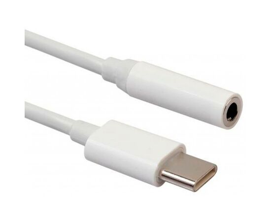 Переходник Lapara USB Type-C Male - Audio AUX mini jack 3,5 mm Female (LA-Type-C-Audio-3.5mm white), изображение 2 Переходник Lapara USB Type-C Male - Audio AUX mini jack 3,5 mm Female (LA-Type-C-Audio-3.5mm white), изображение 2