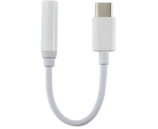 Переходник Lapara USB Type-C Male - Audio AUX mini jack 3,5 mm Female (LA-Type-C-Audio-3.5mm white), изображение 3 Переходник Lapara USB Type-C Male - Audio AUX mini jack 3,5 mm Female (LA-Type-C-Audio-3.5mm white), изображение 3