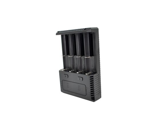 Зарядное устройство для аккумуляторов Nitecore Intellicharger i4 (4 channels, LED, Li-ion, Ni-MH/Ni-Cd, AA/ (09002), изображение 2 Зарядное устройство для аккумуляторов Nitecore Intellicharger i4 (4 channels, LED, Li-ion, Ni-MH/Ni-Cd, AA/ (09002), изображение 2