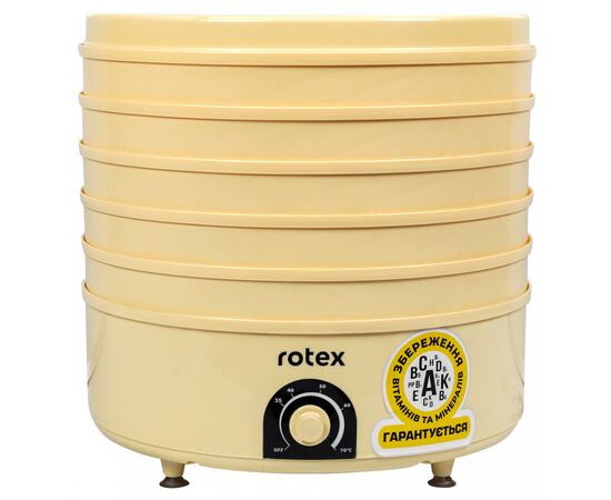 Сушка для овощей и фруктов Rotex RD660-Y, изображение 2 Сушка для овощей и фруктов Rotex RD660-Y, изображение 2