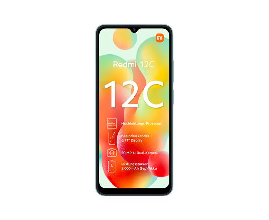 Мобильный телефон Xiaomi Redmi 12C 4/128GB Mint Green, зображення 2 Мобильный телефон Xiaomi Redmi 12C 4/128GB Mint Green, зображення 2