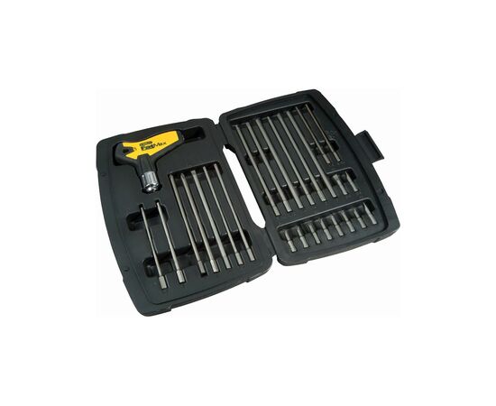 Отвертка Stanley FatMax с Т- рукояткой с храповым механизмом и набором бит, 27 шт (0-79-153), изображение 3